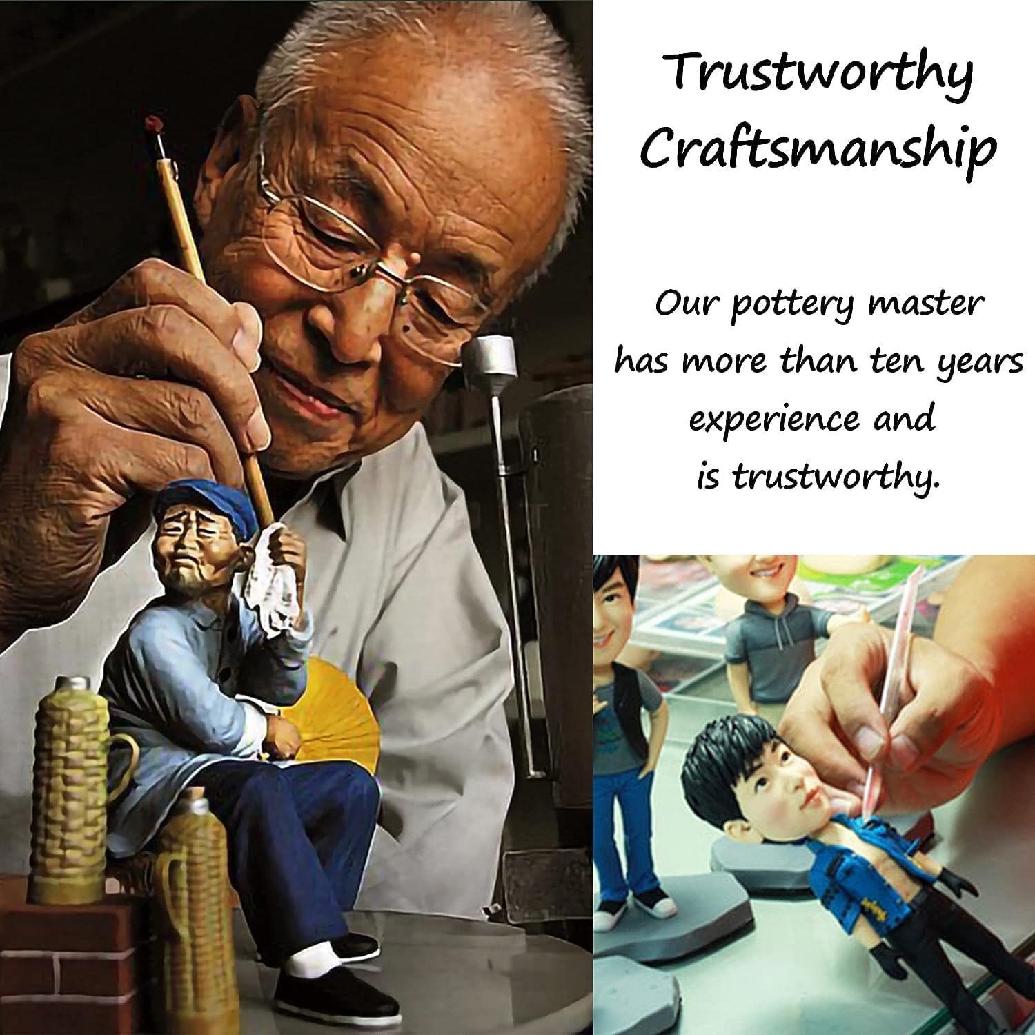 Bobble-Head Personalizzato - Ritratto A Testa Oscillante Su Misura Per Regali Originali - Foto 14