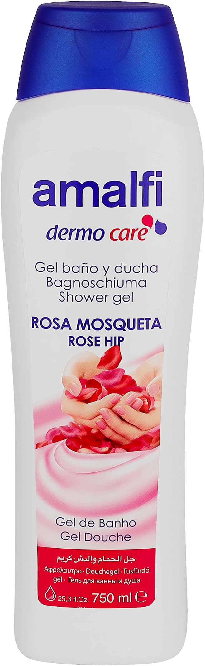 Wild Rose Shower Gel/Rejunevating Body Wash/Enriched With Wild Rose/ 8 Hour Fragrance Lock Technology/ 750ml