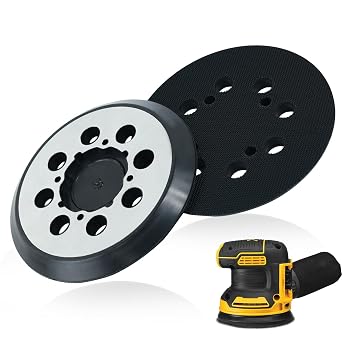 Replacement 5" Alloy Sander Pad Compatible with DeWalt DWE6423