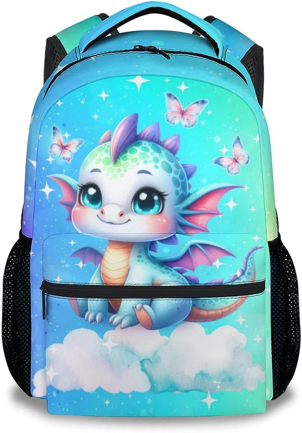 Backpacks for Kids, 17 Inch Cute Mermaid Kindergarten Backpack for Girls, Lightweight Travel Bookbag for Primary School