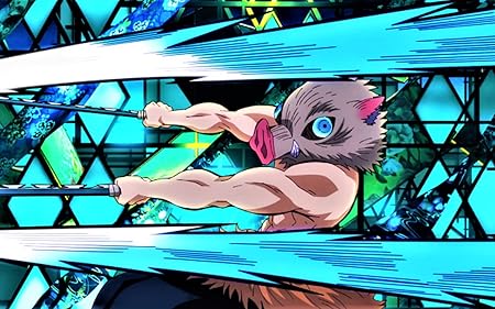 Amazon クロスステッチキットアニメキャラクター嘴平伊之助11c大人の初心者のためのパターンスターターキット付きのアニメかわいいプリント刺繡 家の装飾とギフト用40 50cm 刺しゅうキット 通販