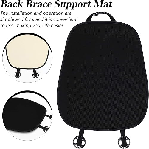 Miniatura 8 de FAVOMOTO Cojines de asiento automotriz Funda de asiento de coche transpirable Almohada lumbar para coche