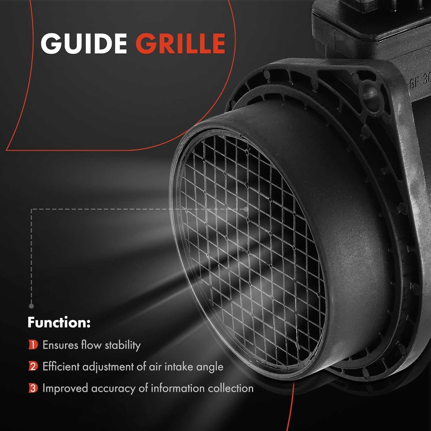 A-Premium Mass Air Flow Sensor Meter [5-Pins,Only fits L4 1.6L] Compatible with Mini Cooper 2007-2011