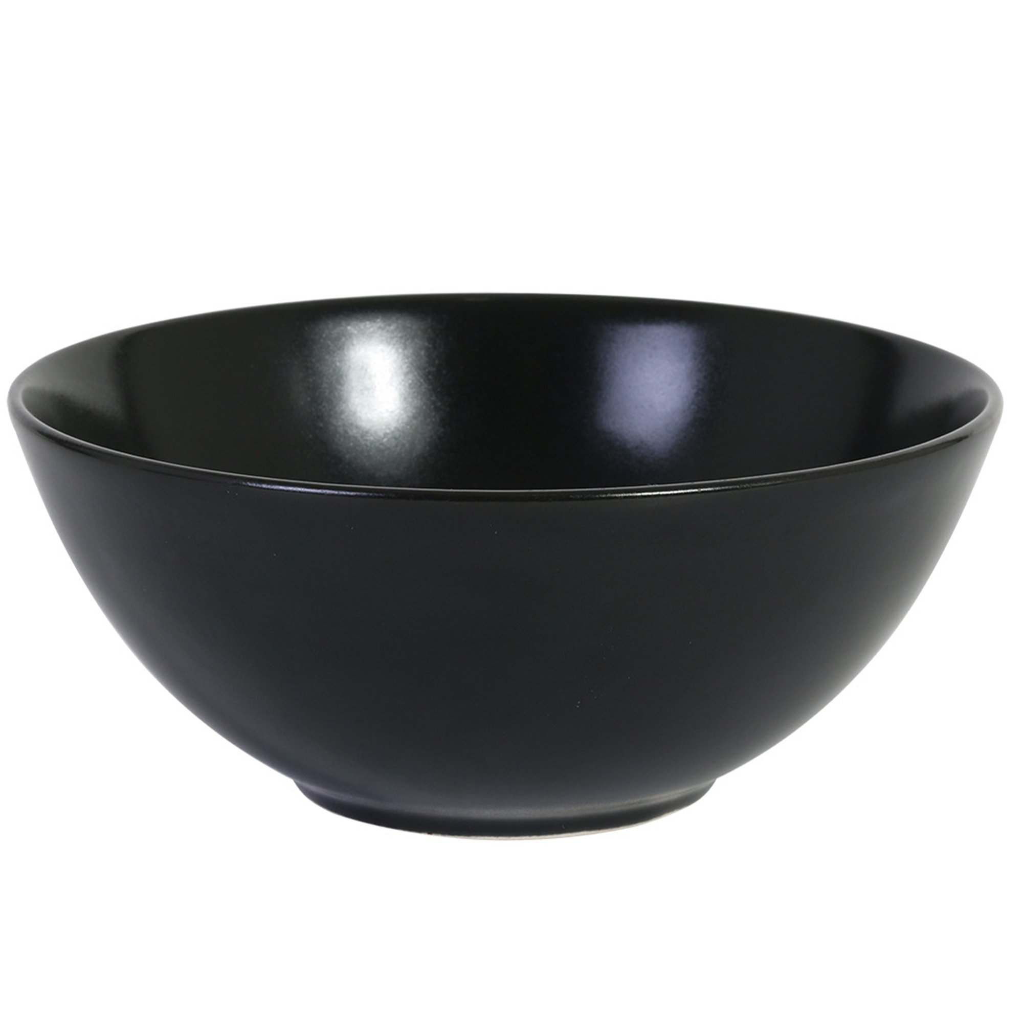 Viejo Valle Midnight Bowls 16.5cm - Case of 12 - Black Round Bowls