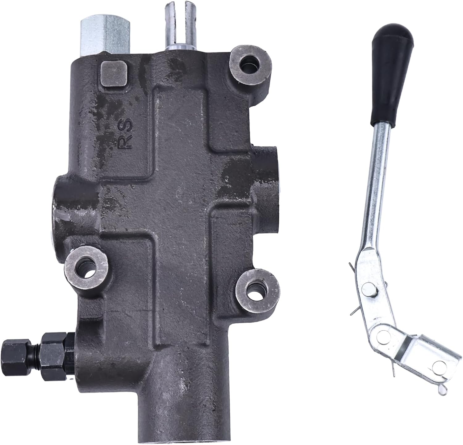 1 Spool 21 GPM 4300 PSI Hydraulic Control Valve Compatible With Various Log Splitters Tractors SAE Ports Detent Release