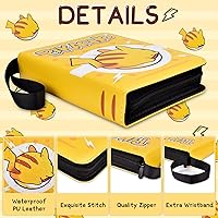 Vista 2 de Carpeta de tarjetas coleccionables de 4 bolsillos para TCG, 440 bolsillos con 55 fundas extraíbles, carpetas de juegos de tarjetas intercambiables
