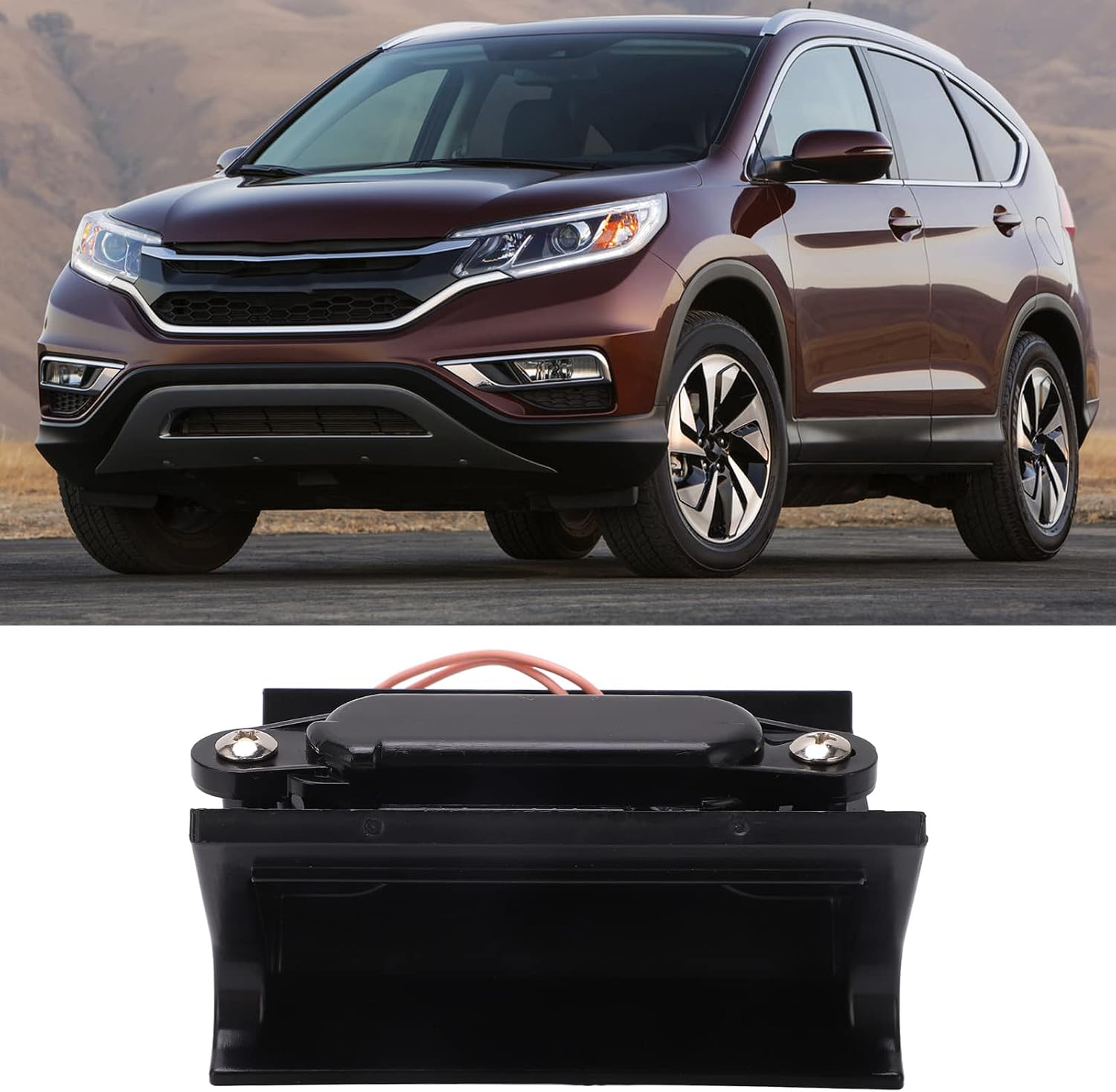 Acouto Trunk Lid Open Switch for CRV 2012-2016 74810T0AA02 74810T0AA01 Car Tailgate Release Switch Rear Trunk Liftgate Open Switch Replacement