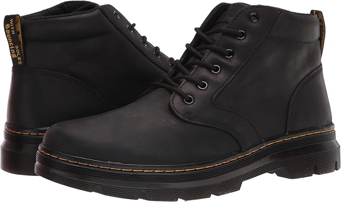 Dr.  Martens Unisex Lace Fashion Boot, Black Wyoming, 14 US Men