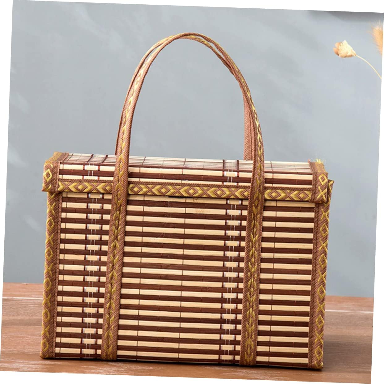 VOSAREA Egg Storage Basket Outdoor present Packaging Basket for Daily Use Organizing and Tabletop Storage Versatile and Design for Eggs and Treats