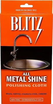 Blitz All Metal Shine Polishing Cloth