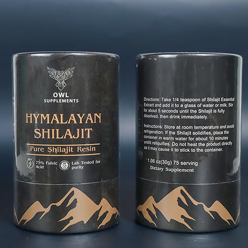 Miniatura 7 de Himalayan Shilajit Pure - 75% ácido fúlvico para máxima potencia - Resina Shilajit probada en laboratorio para hombres - Aumenta la resistencia y la
