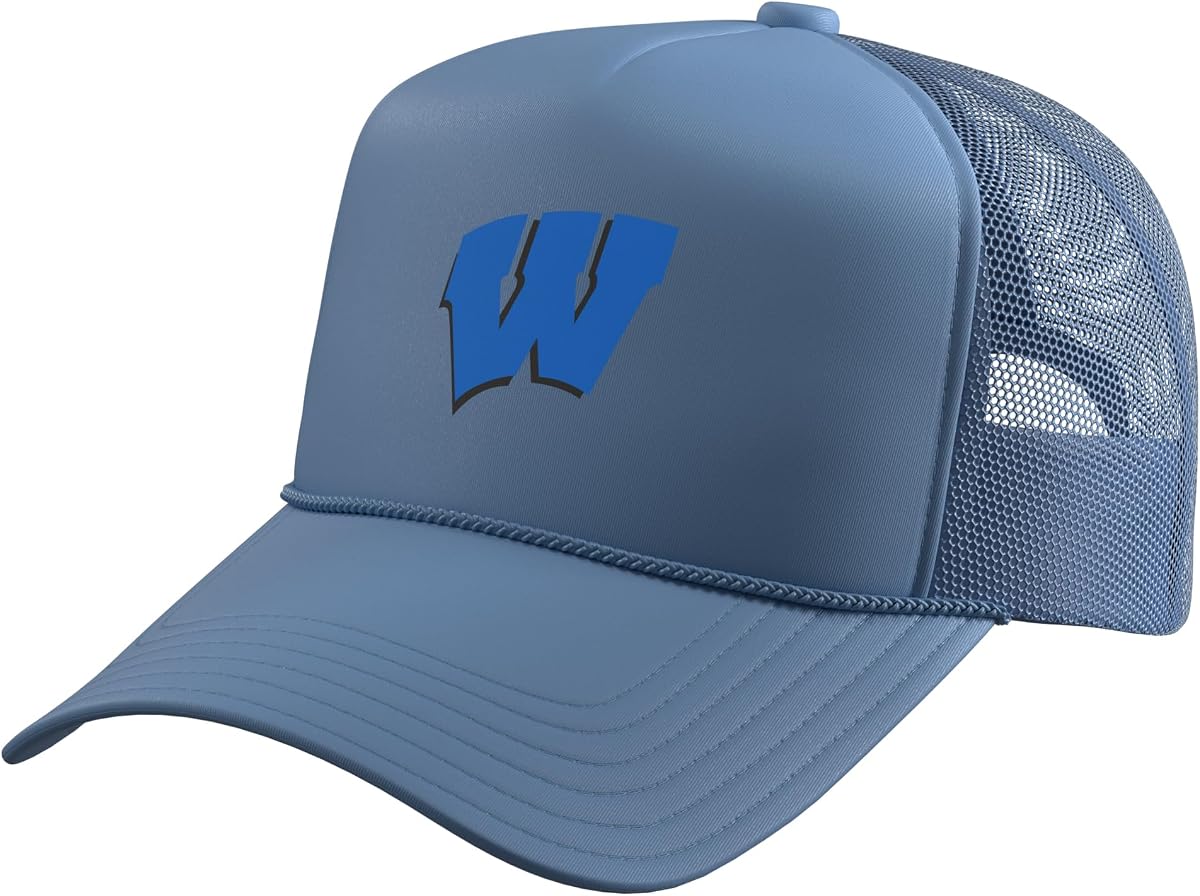 Wilson High School W Trucker Hat with Adjustable Mesh Back