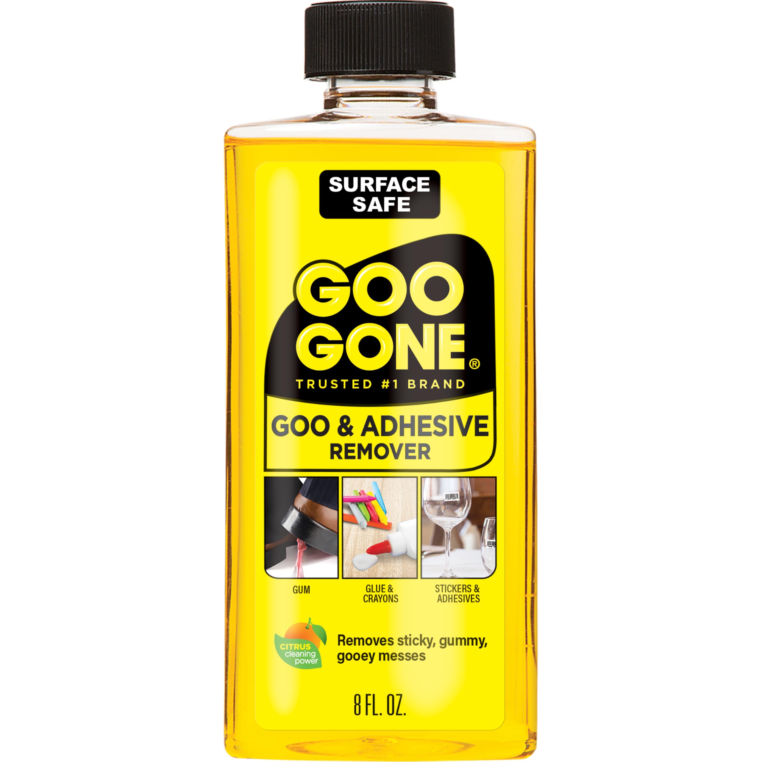 Goo Gone Adhesive Remover - Sticky Mess Solution -1