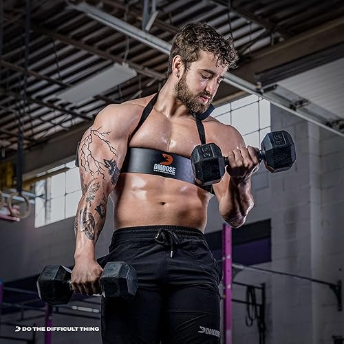 Miniatura 4 de DMoose Fitness Brazo Blaster para bíceps, tríceps para hombres, bíceps para culturismo fuerza muscular, soporte de bíceps, aislador, equipo de
