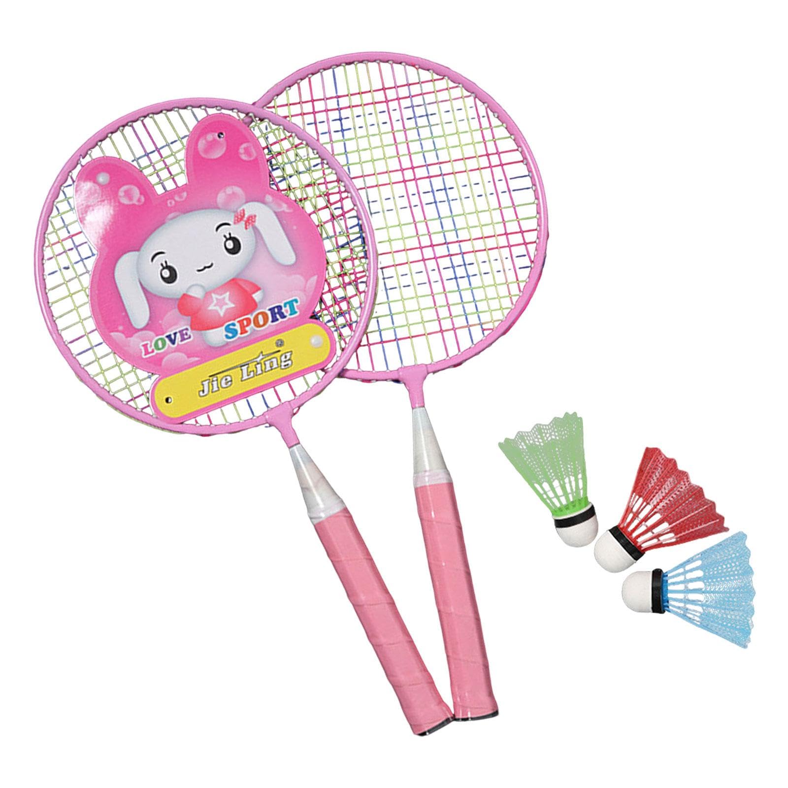Enakshi® Badminton Racket for Kids Comfortable Grip for Backyard Kids and Adults Yard Pink|Toys & Hobbies | Educational | Other Educational Toys-picture-10