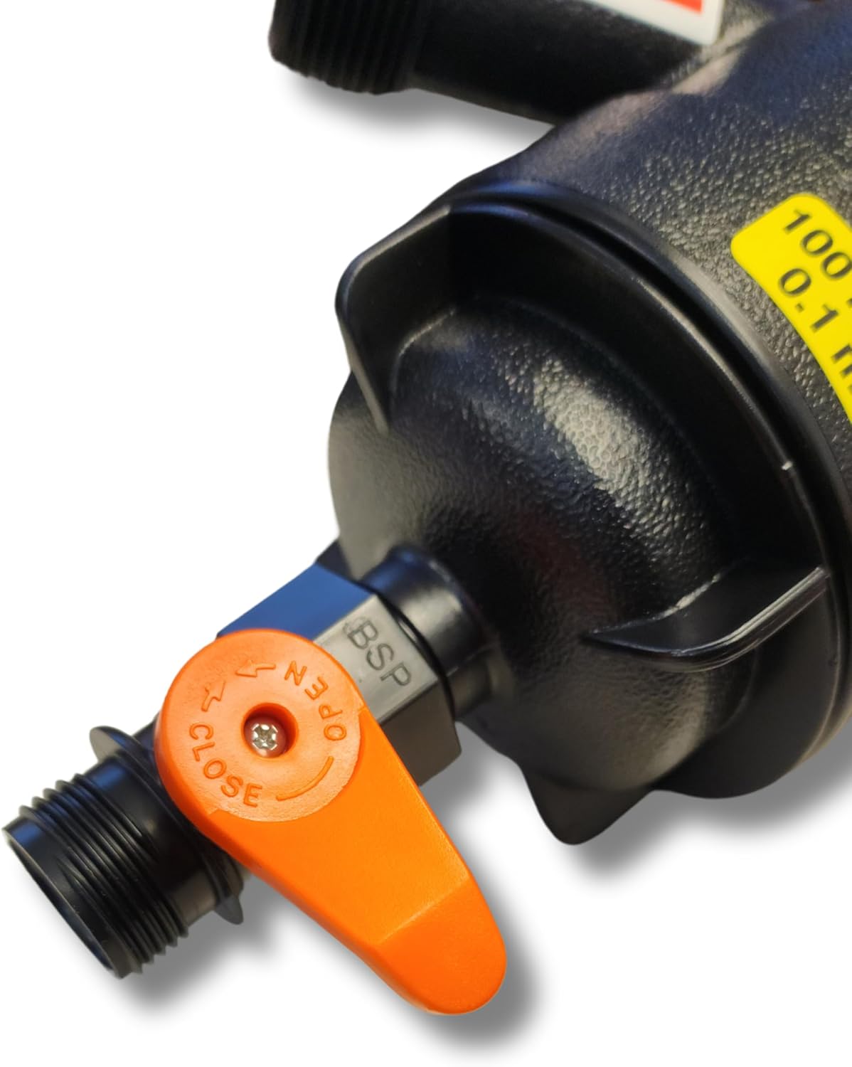 DripWorks Amiad High-Pressure Irrigation Filter – Stainless Steel Screen – 155 & 200 Mesh Options – Heavy-Duty Dirt & Sediment Filtration – Multiple Sizes (¾, 1", 1½") – 140 PSI Max (1", 200 Mesh)