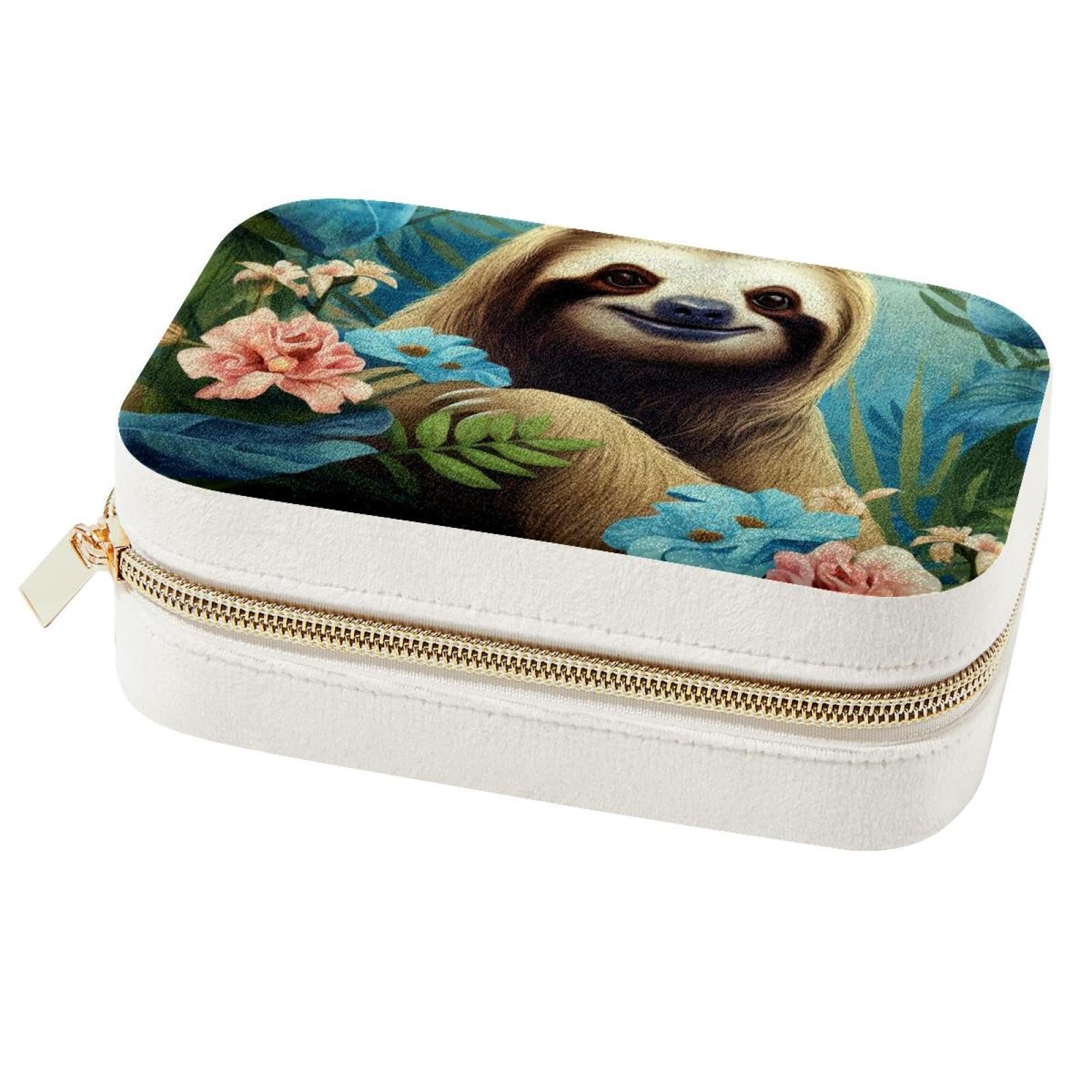 Boîte à bijoux Happy Sloth : idée cadeau de demoiselle d'honneur unique