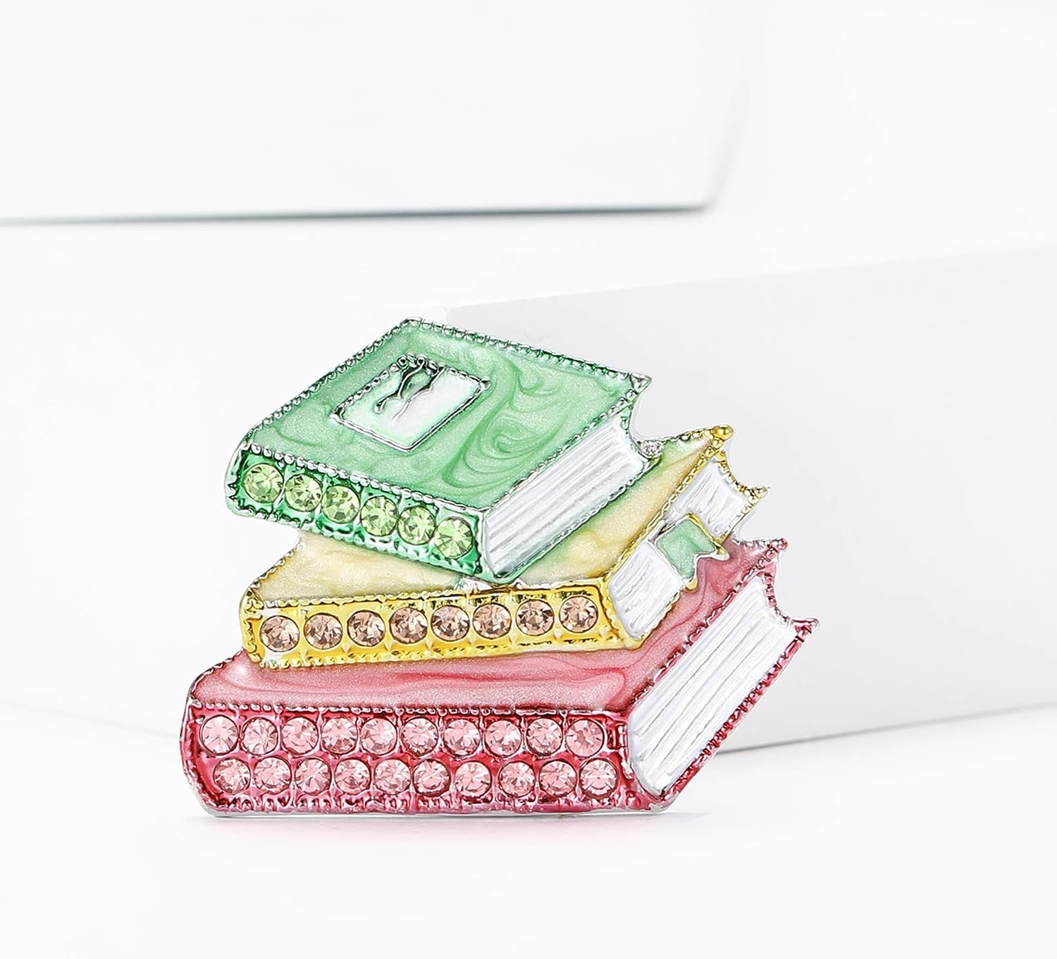 Book Brooches and Pins for Women Teachers Day Gift Fashion Accessories Clothing Clips for Fitting image 4