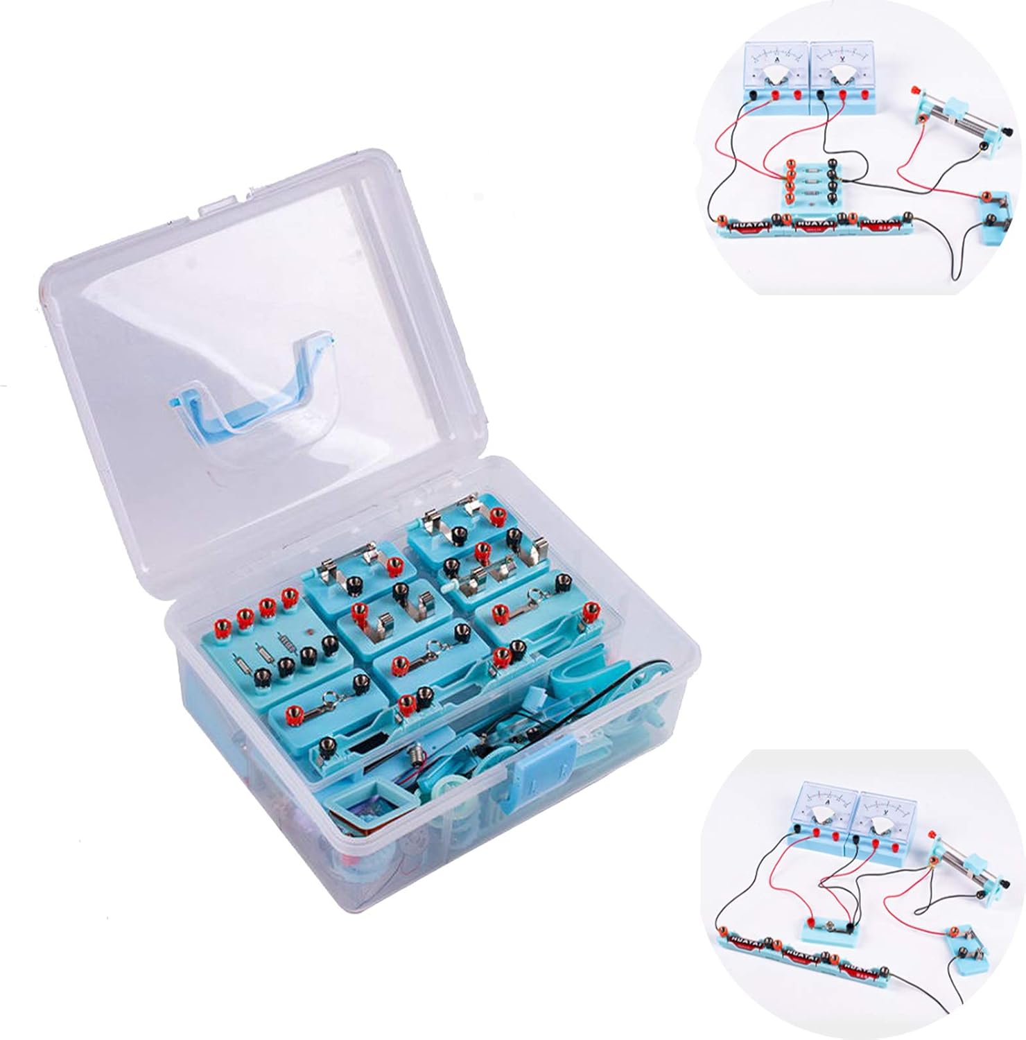 Electromagnetic Experiment Equipment Set Physics Labs Circuit Learning Kit Basic Circuit Experiment Multiple Creative Experiments