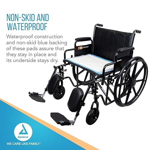 Miniatura 4 de Dynarex 1343 - Almohadilla desechable para incontinencia de grado médico para proteger la sábana y el colchón, 23 x 36 pulgadas, 1.59 oz, paquete de