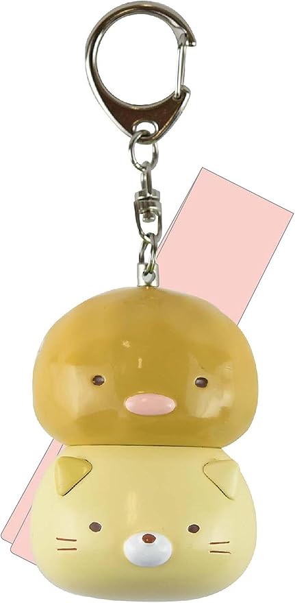 Amazon グルマンディーズ すみっコぐらし マスコット防犯ブザー とんかつ ねこ Smk b 防犯ブザー アラーム 通販