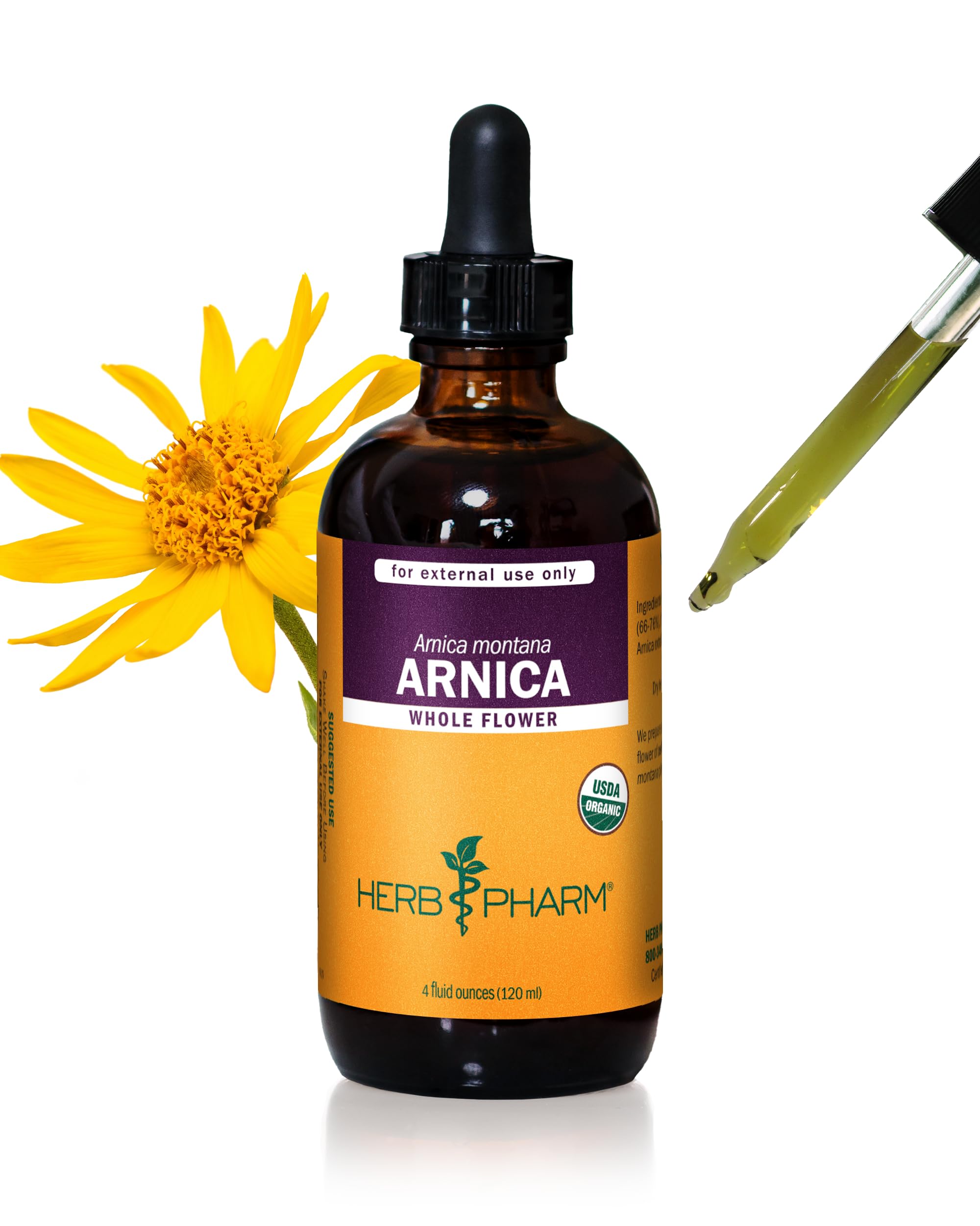 Amazon.com: Herb Pharm Certified Organic Arnica Liquid Extract