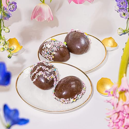 Miniatura 2 de Fancy Sprinkles Taylor Egg - Molde de silicona para huevos incluye 8 varillas acrílicas transparentes, para hornear y decorar postres, apto para