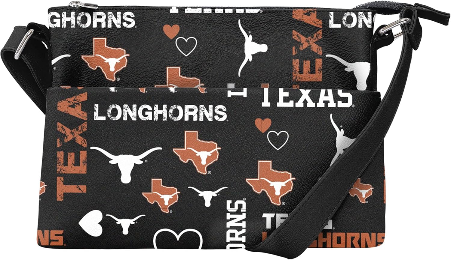 foco NCAA Logo Love Crossbody Purse