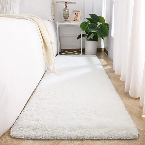 Miniatura 21 de Kimicole Alfombras de área grandes de 7 x 10 pies para sala de estar y dormitorio, alfombra suave y esponjosa, alfombras peludas antideslizantes