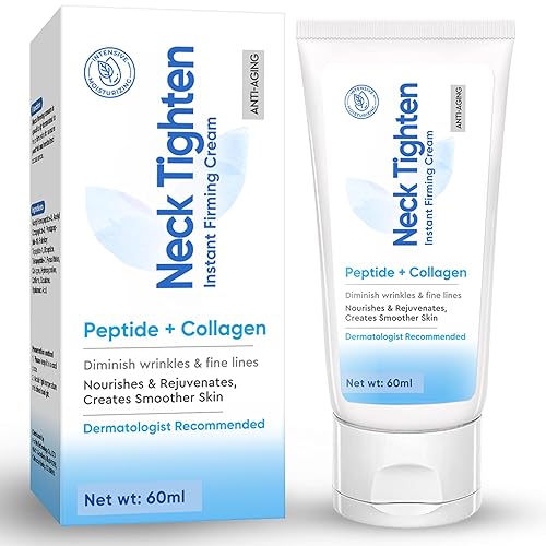 Miniatura 1 de Topkech Crema para el cuello para mujeres y hombres, crema reafirmante suave para tensar la piel, cuello antienvejecimiento y escote y crema