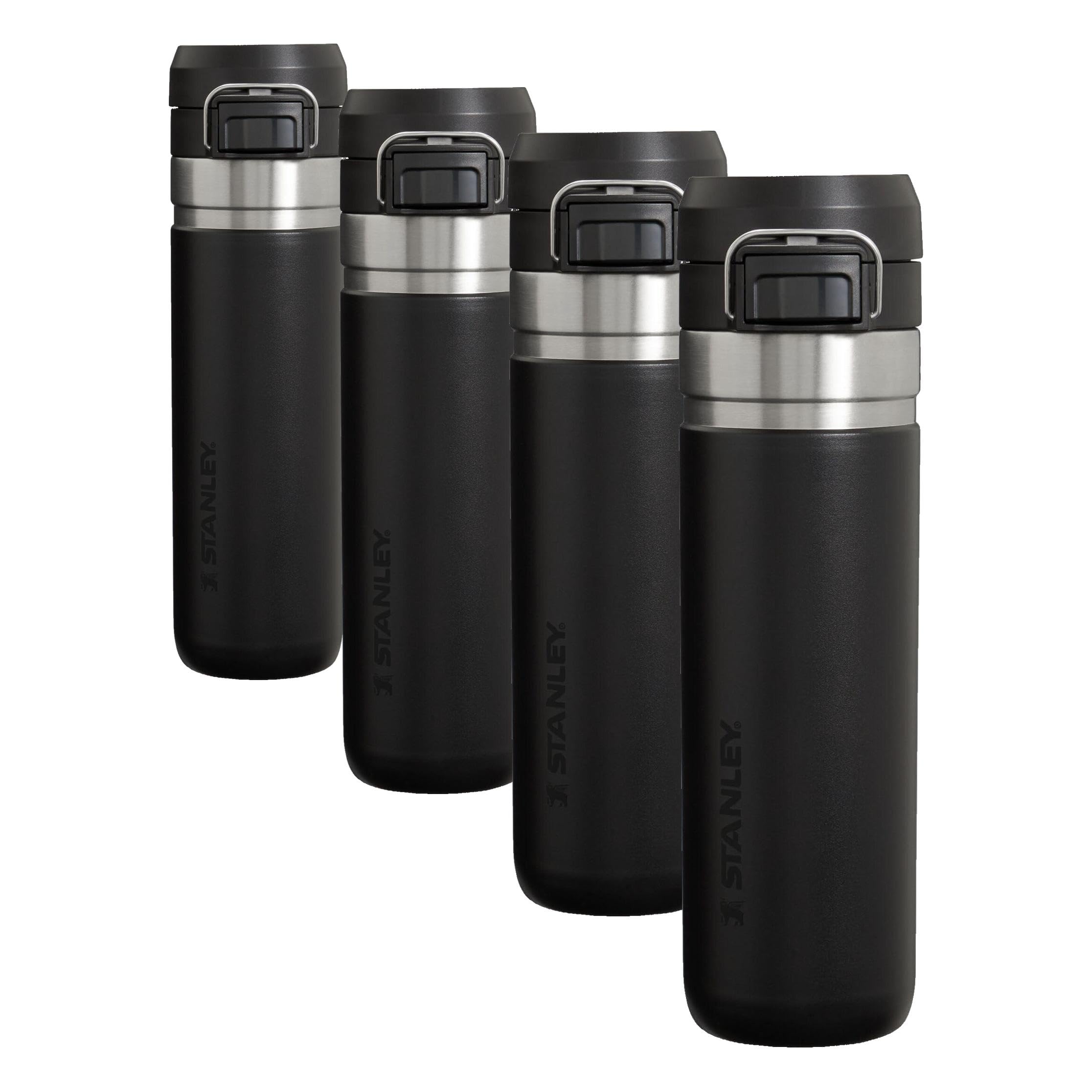 Stanley Quick Flip GO Water Bottle 24 oz Push Button Lid Leakproof and Packable for Travel and Sports