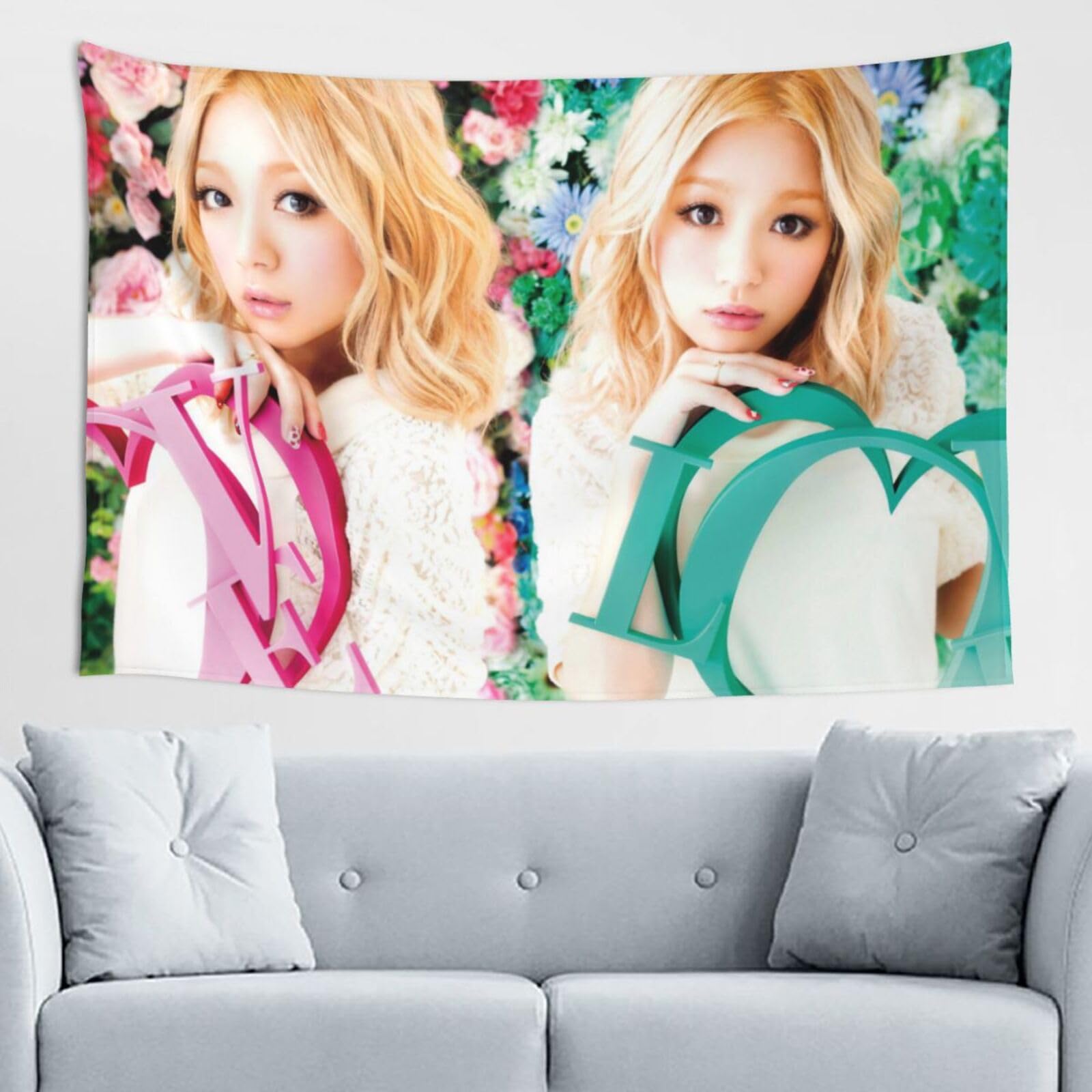 Amazon.co.jp: 西野カナ タペストリー 壁掛け 装飾布 部屋 寝室 毛布
