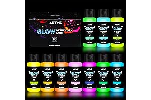ARTME Glow in The Dark Paint: Radiate Your Creativity at Night