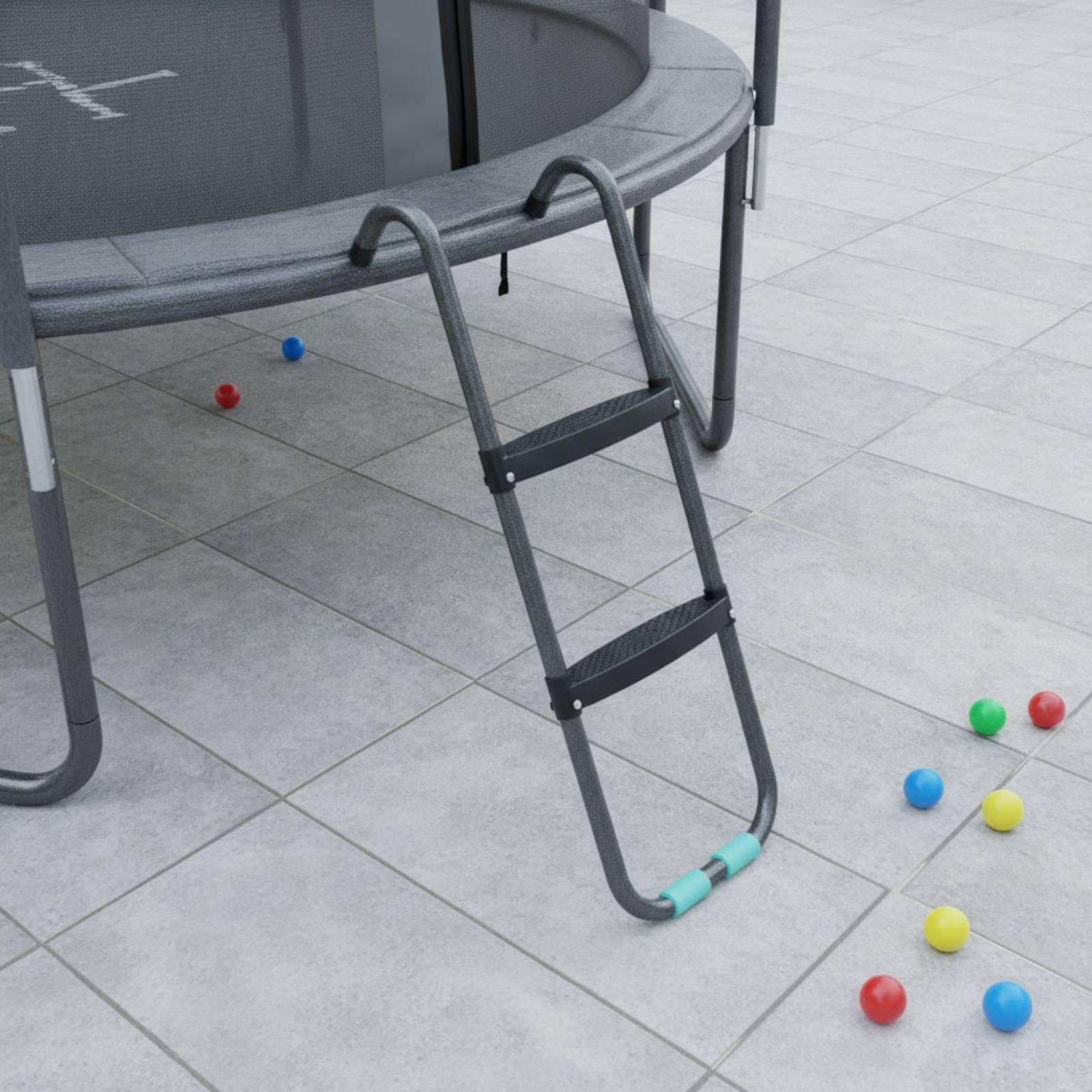 Escalera Cama Elástica con Ganchos Ancho