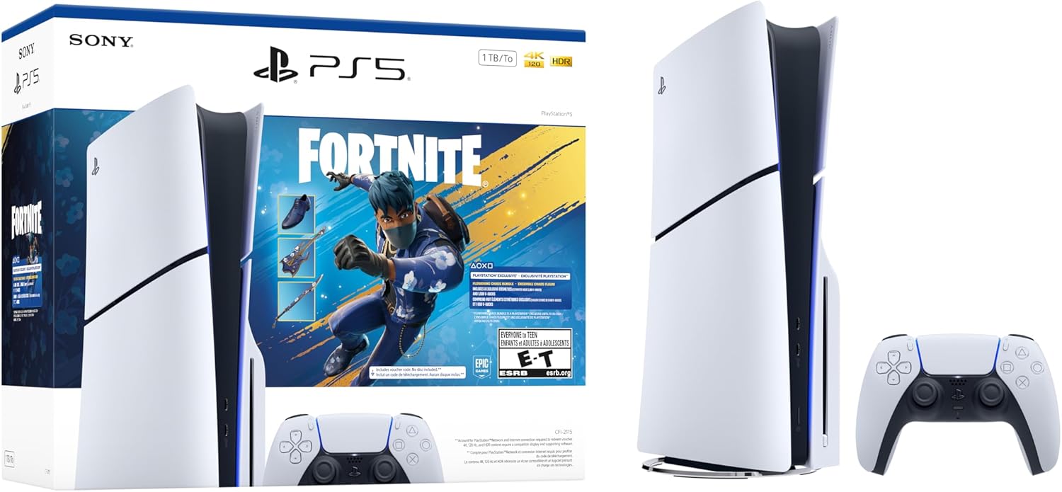 PlayStation 5 Console 1TB - Fortnite Flowering Chaos Bundle