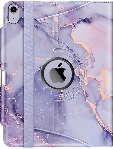 Miniatura 9 de Fintie Funda giratoria para iPad Air de 5 generación (2022)  iPad Air de 4 generación (2020) de 10.9 pulgadas con soporte para lápices, funda