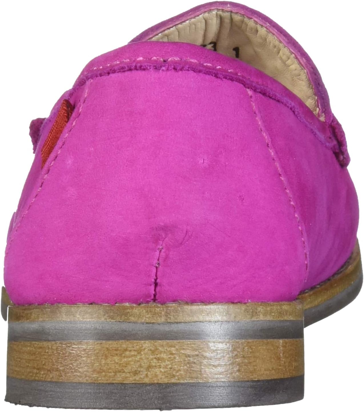 Marc Joseph New York Kids' Genuine Leather Loafer with Gold Embroidered Star
