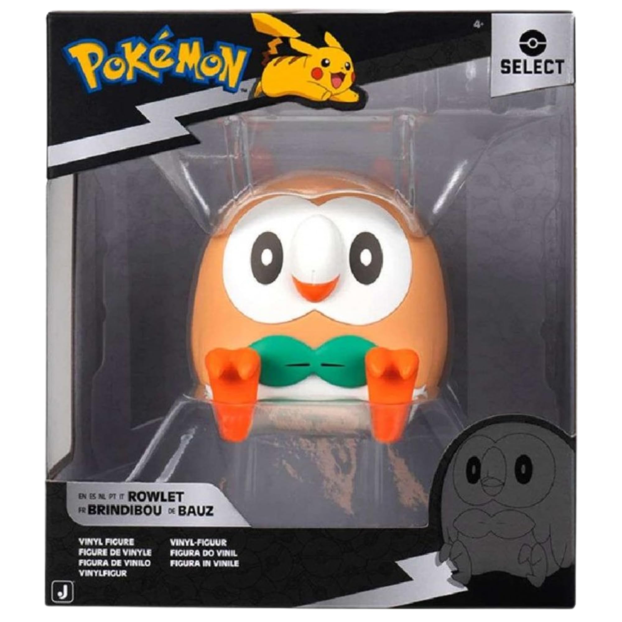Pokemon Large Vinyl Select Figures - Series 13 - (Rowlet) — image 1