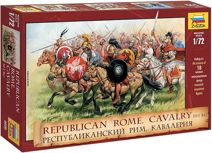 1/72 Roman Imperial Infantry (I.BC - II.AD) # Zvezda 8043 - Modelbouw Krikke