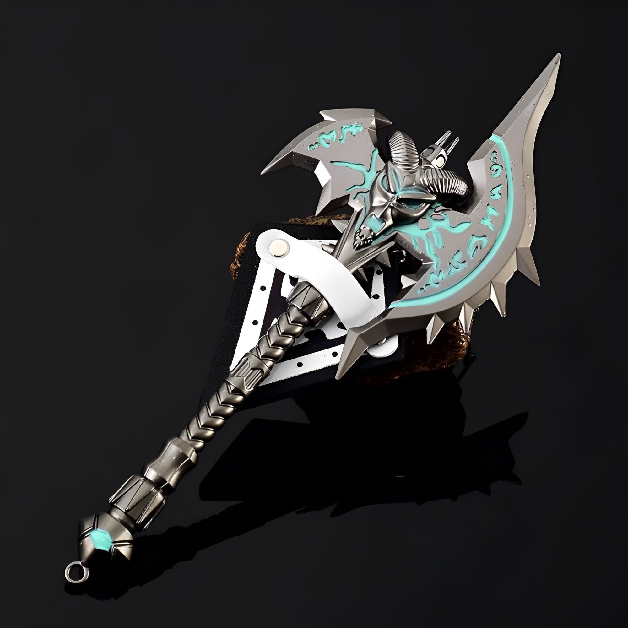 Figurine Anime, Modelli in Miniatura di Personaggi Giochi Fantasy con Supporti, Ashbringer, Frostmourne, Gorehowl