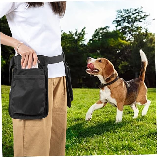 Foto 2 de 5 de Entrenamiento de perros Trata la bolsa con bolsillos desmontables