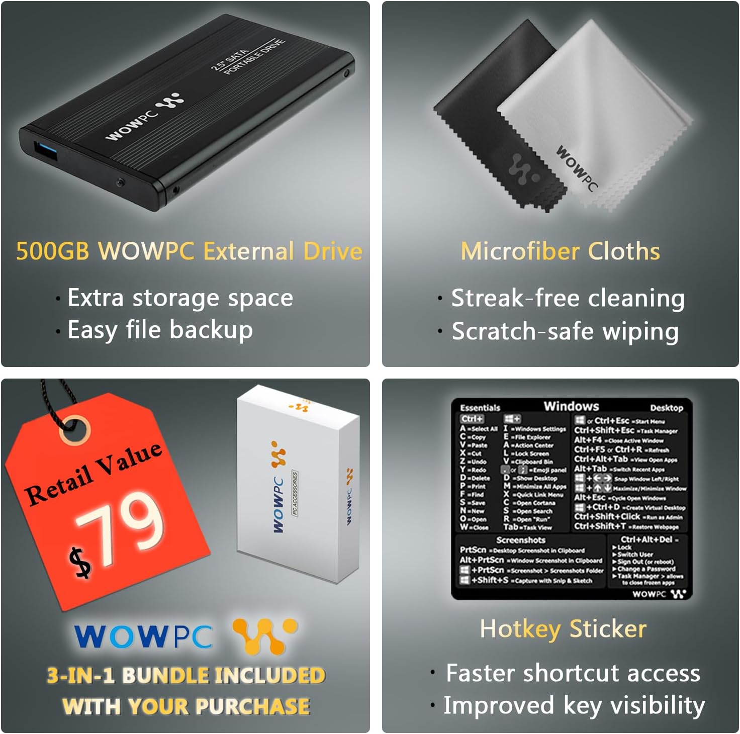 Lenovo ThinkPad E16 AI-Ready 16" Business Laptop, Backlit Keys, Fingerprint, Intel i5-1335U(>i7-1255U), 40GB RAM, 1.5TB Total Storage(1TB SSD+500GB External Drive), Windows 11 Pro, WOWPC, No Mouse