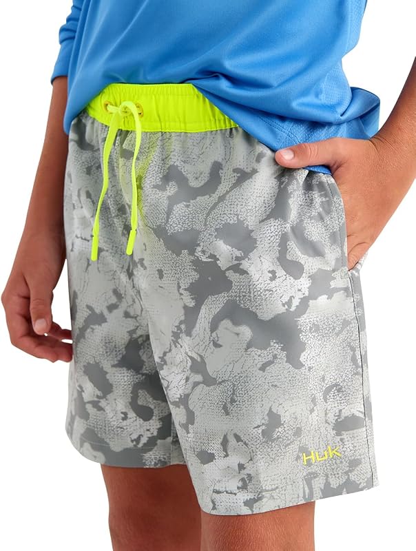 Patrón de voleibol Pursuit para niños, pantalón corto de secado rápido para niños