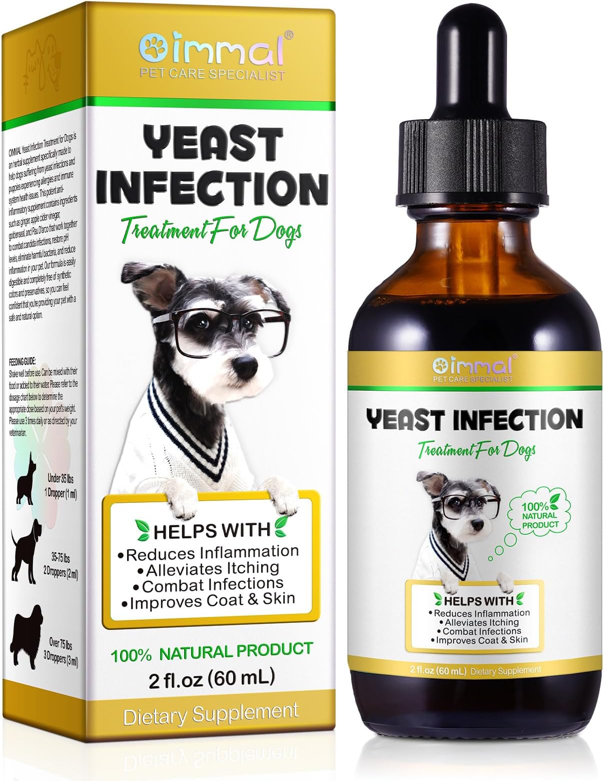 Yeast Infection Treatment for Dogs, Natural Yeast Infection Drops