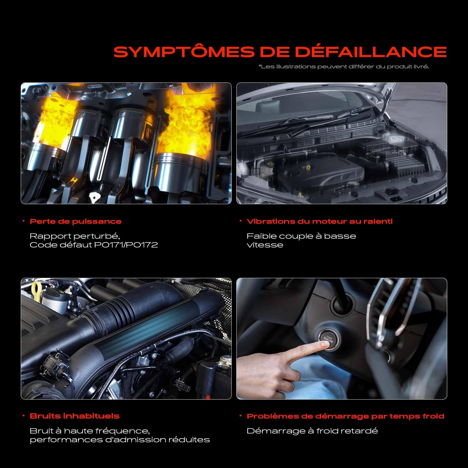 Frankberg Tuyau d'Admission d'Air avec débitmètre d'air massique | Compatible avec W203 W204 S204 W211 S212 W639 Diesel 2005-2020 6420908237