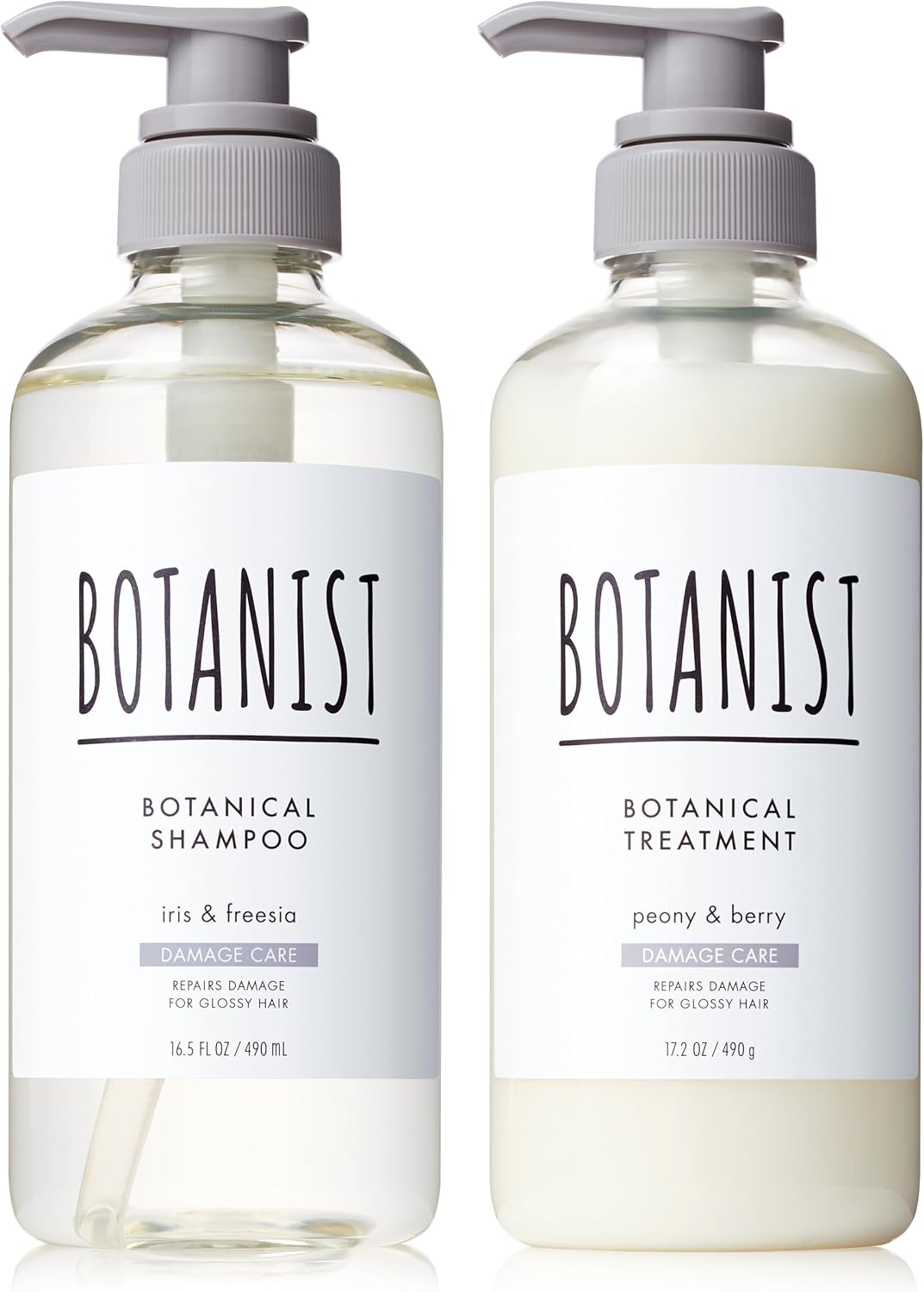 BOTANIST Botanist | Shampoo Treatment Set, Bottle, Botswana