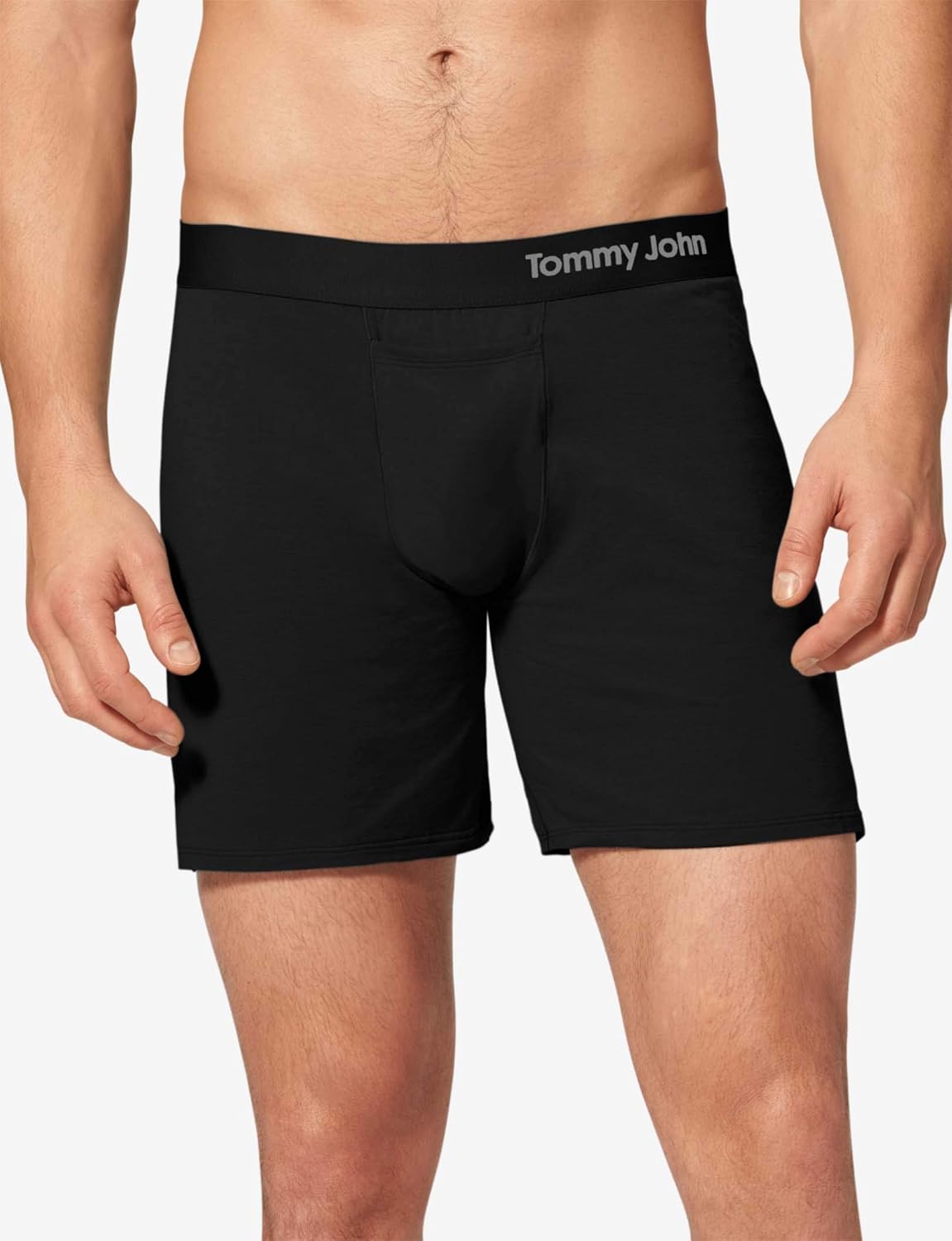 Tommy John Men's Supima Cool Cotton 6" Relaxed Fit Boxers, No Ride-Up Comfortable Breathable Underwear for Men - Image 3