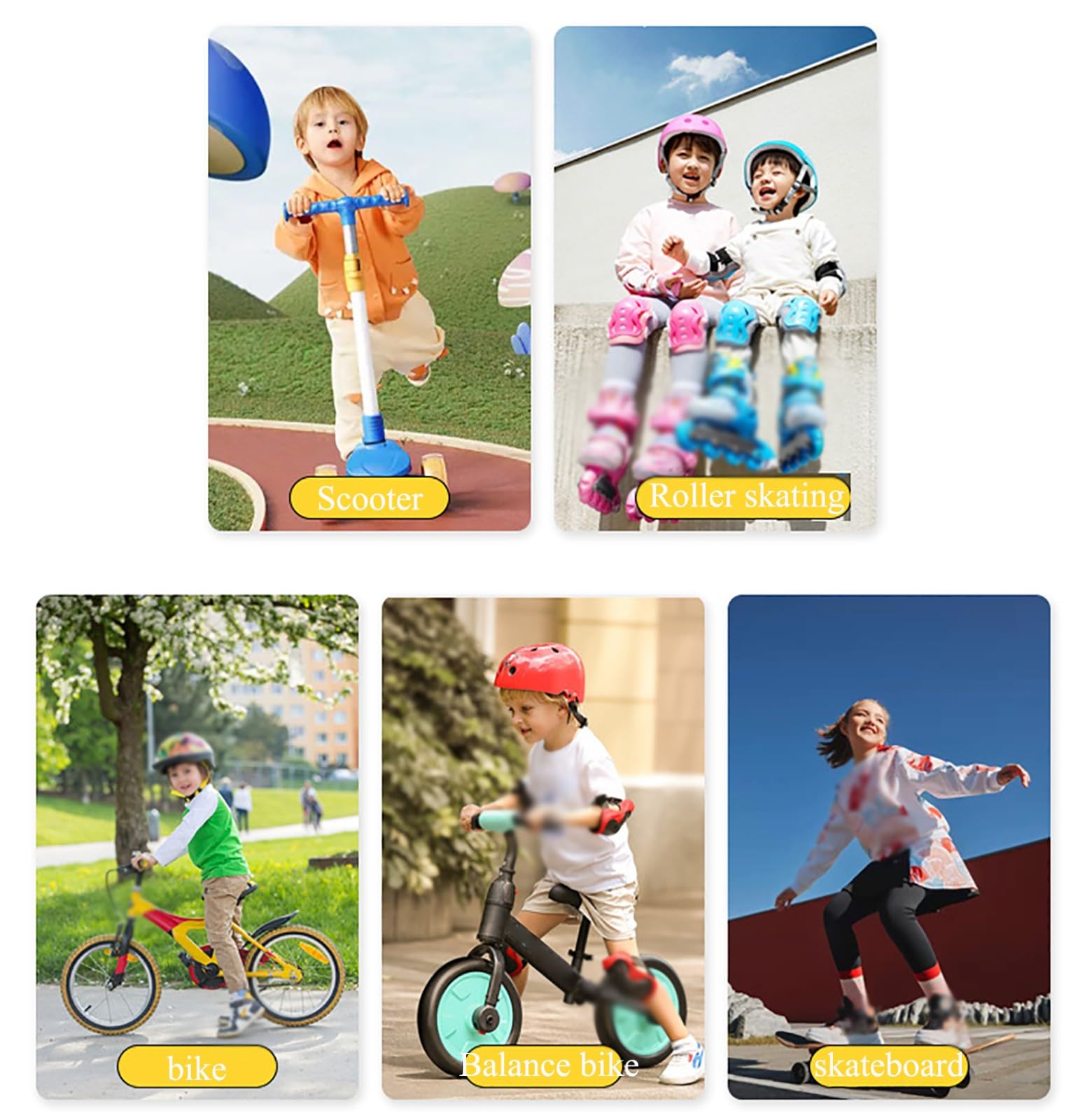 Casque De Vélo pour Enfants, Casque pour Vélo, Skateboard Et Trottinette pour Tout-Petits, Casque pour Draisienne pour Garçons, Casque Multisports Ajustable pour Filles