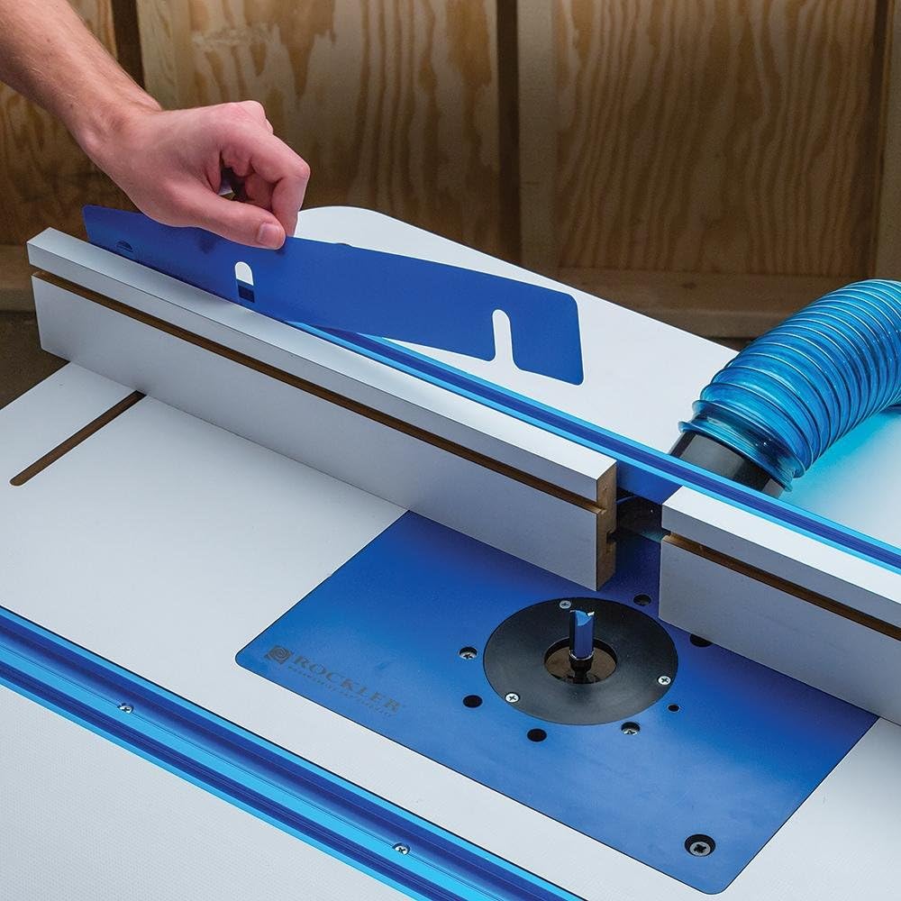 Rockler Router Table Jointing Shims – 6 Pack Plastic Leveling Shims for Outfeed Fence Adjustment - .010" Precision Shims for Edge Jointing, Table Leveling Feet, Woodworking Setup & Fine Tuning
