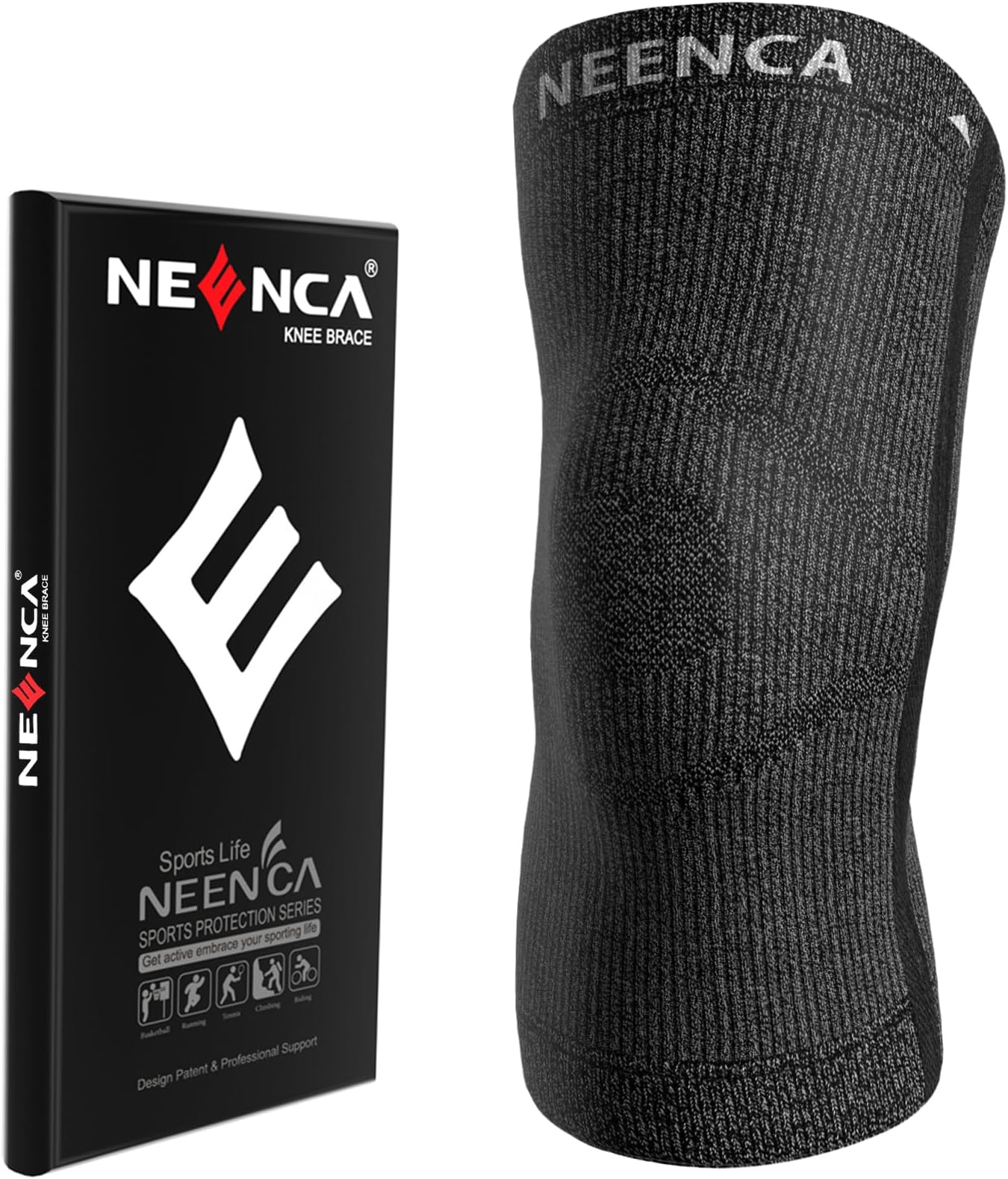 NEENCA Knee Brace for Women men - Knee Compression Sleeve for Knee Pain Relief HX020